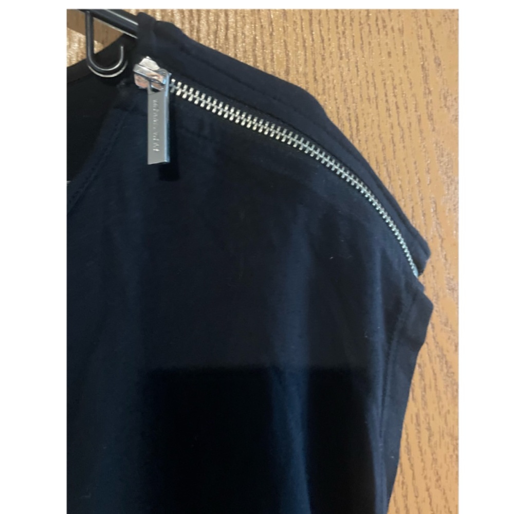 NWOT MICHAEL KORS CINCHED ZIPPER TOP! - Picture 4 of 5